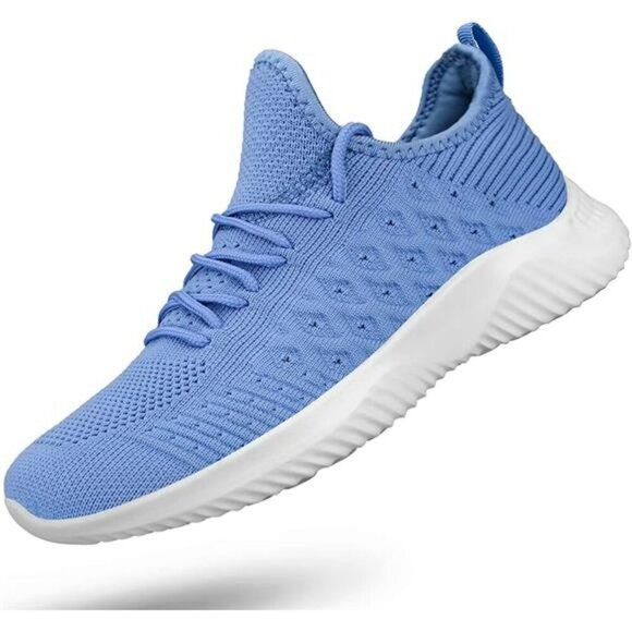 Feethit Womens Slip On Walking Shoes Lightweight Non Slip Running Gym Sneakers - Picture 7 of 7